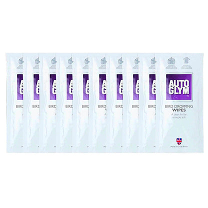 Autoglym Bird Dropping Wipes Sachet