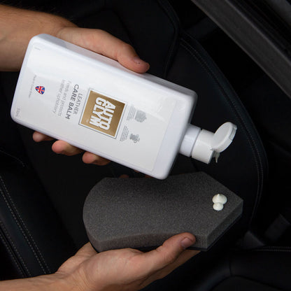 Autoglym Perfect Polish Applicator Used With Autoglym Leather Care Balm