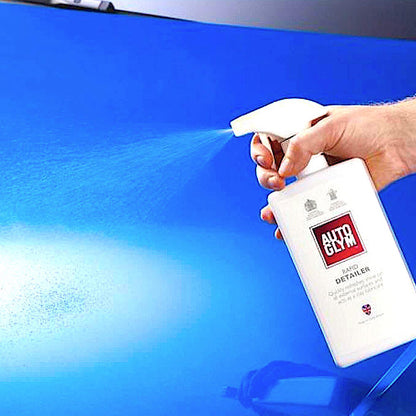    Autoglym Rapid Detailer Spray Onto Vehicle Bodywork