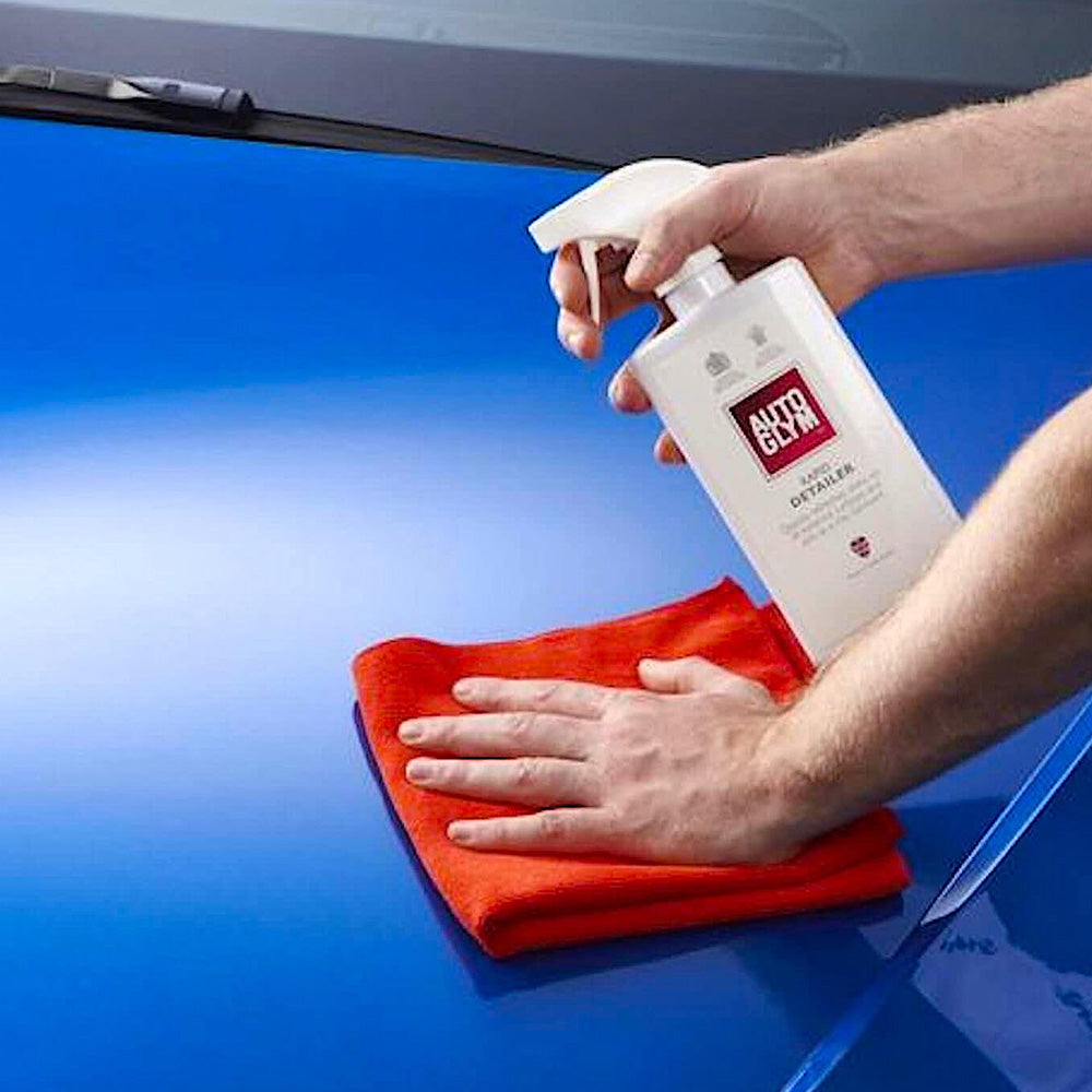 Autoglym Rapid Detailer-Wipe With Autoglym Hi Tech Finishing Cloth