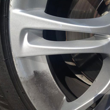 Autoglym Wheel Protector on part of car wheel