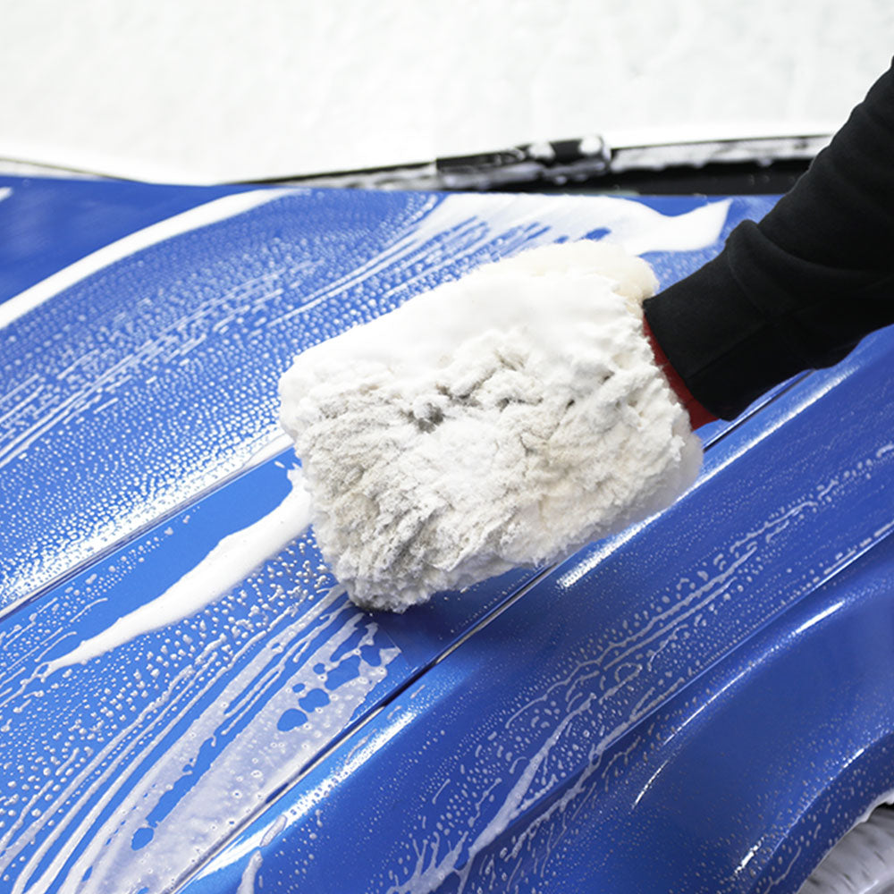 autogluym polar wash agitation on car